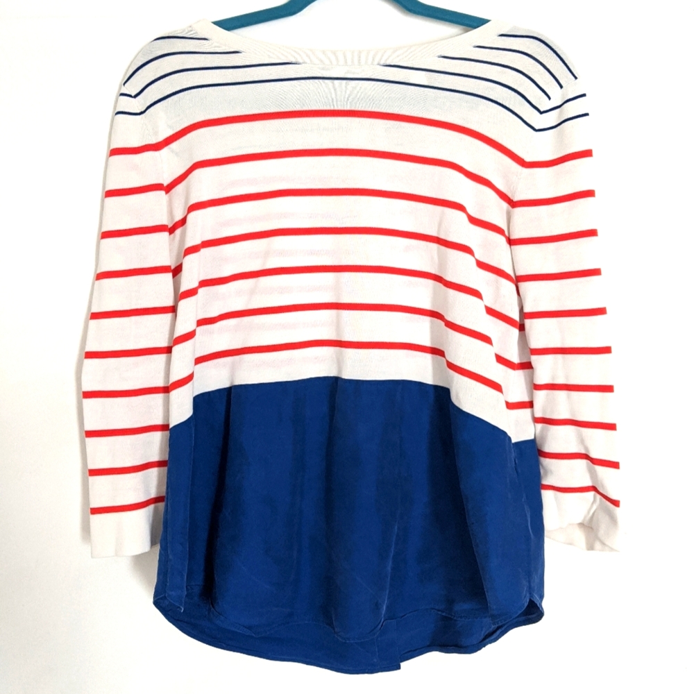 COS silk cotton knit top S